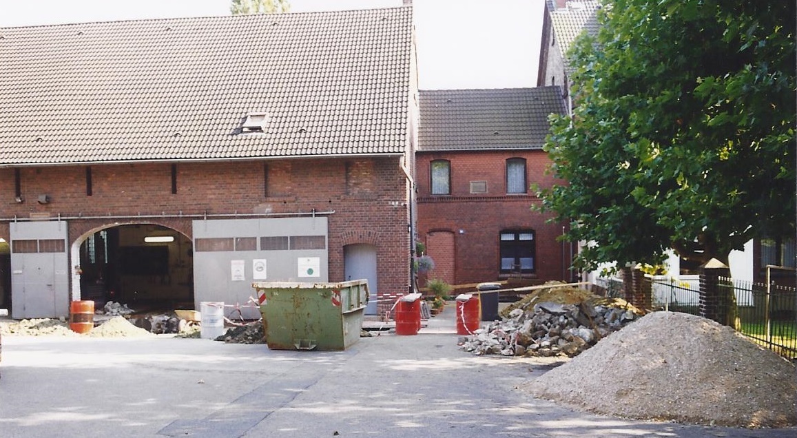 Bauarbeiten Ölabscheider Ölabscheider