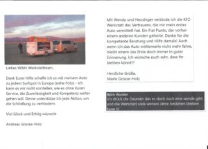 Kundenreaktion